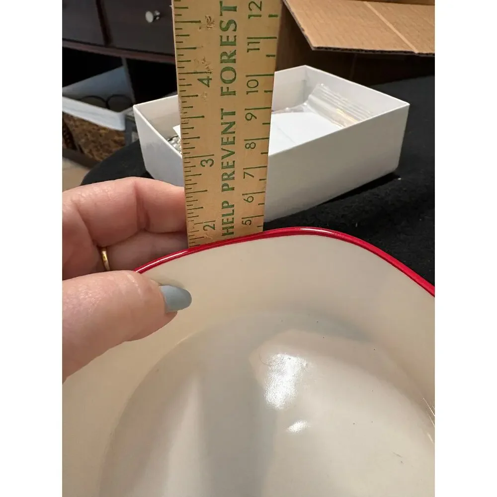 Rae Dunn Peanuts Snoopy Pet Christmas Bowl